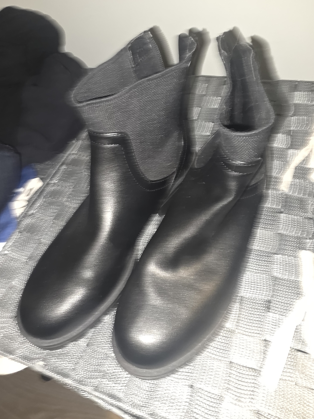 LC Lauren Conrad Minimalist Black Ankle Boots